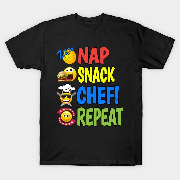 Chef Life Cooking Lifestyle #ChefLife T-Shirt by Duds4Fun